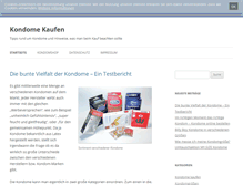 Tablet Screenshot of kondom-kaufen.com